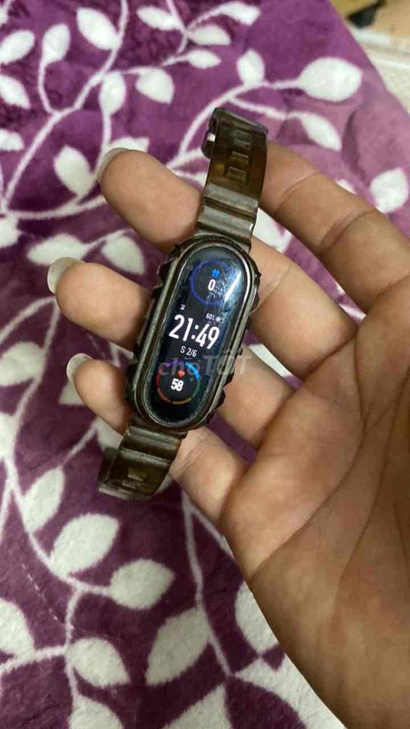 Xiaomi Mi Band 5/6 Nâu Đã dùng. Mua bán Thiết bị đeo thông minh tại Huyện Yên Mỹ Hưng Yên được đăng bởi LÊ DƯƠNG TÌNH  hình 1