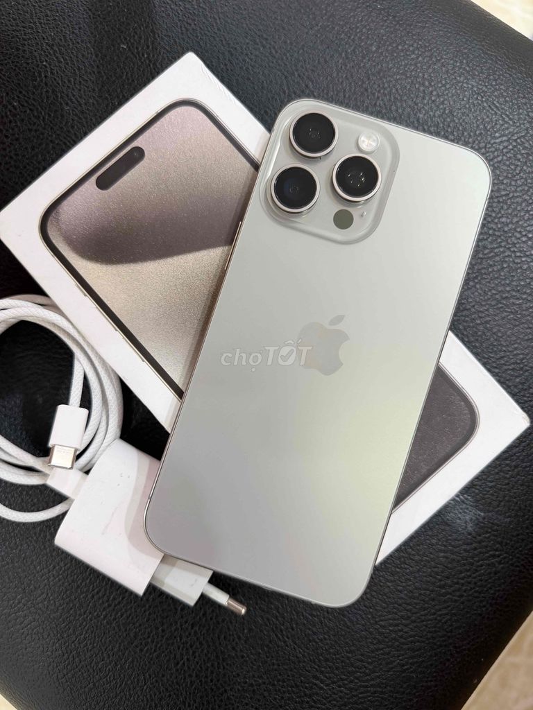 iPhone 15 Pro Max 256GB Quốc tế 99% như mới. Mua bán Điện thoại tại Thành phố Vũng Tàu Bà Rịa - Vũng Tàu được đăng bởi Khánh hình 1
