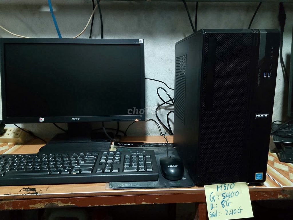 👉🔥💔19 Bộ PC Acer H310+Màn 20" rin ken đẹp mộng mơ💔. Mua bán Máy tính để bàn tại Quận Sơn Trà Đà Nẵng được đăng bởi vo ngoc tuan hình 1