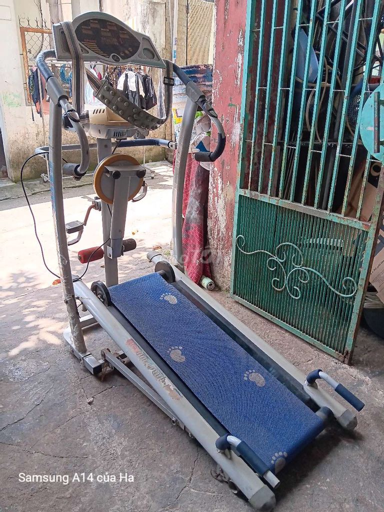 Máy chạy bộ Xám, Xanh đã sử dụng