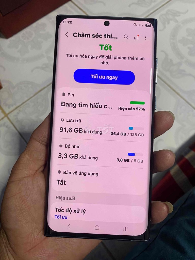 Samsung S22 Ultra 128GB Trắng Hàn Quốc. Mua bán Điện thoại tại Huyện Hóc Môn Tp Hồ Chí Minh được đăng bởi Ken Sipo hình 1