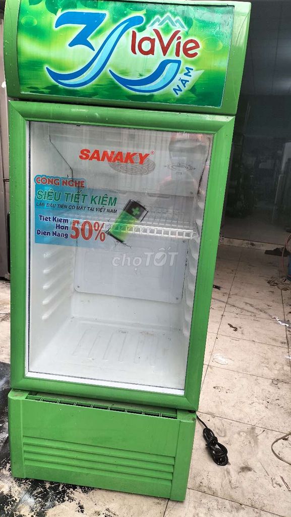 Tủ mát Sanaky 160L còn zin