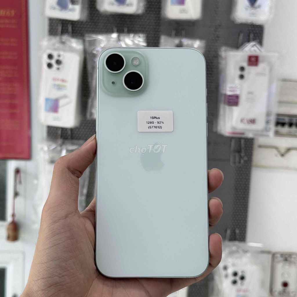 🚀 iPhone 15 Plus Xanh 128GB | Máy Zin Nguyên Bản. Mua bán Điện thoại tại Quận Ngô Quyền Hải Phòng được đăng bởi minmobile HP hình 1