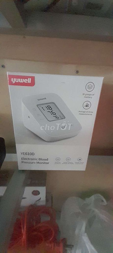 Máy đo huyết áp Yuwell YE610D Trắng. Mua bán Nội thất, đồ gia dụng khác tại Thành phố Bạc Liêu Bạc Liêu được đăng bởi Tùng hình 1