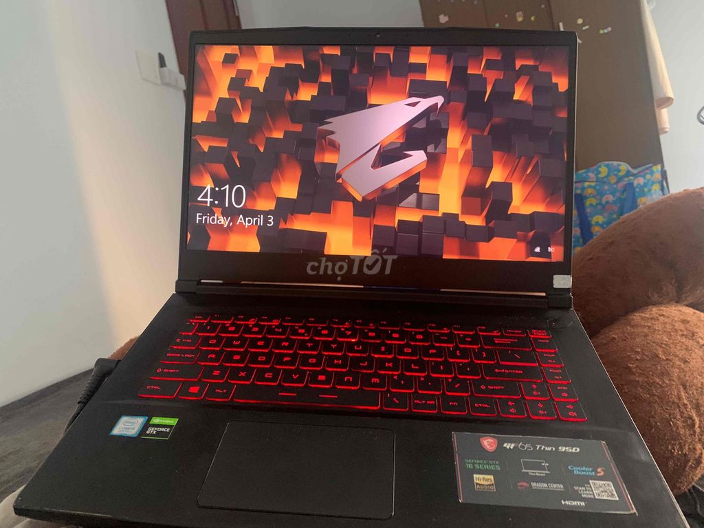 MSI GF65 Thin 9SD i5-9300H 16GB. Mua bán Laptop tại Quận Bình Tân Tp Hồ Chí Minh được đăng bởi Kênh Đá Quý Uy Tín hình 1