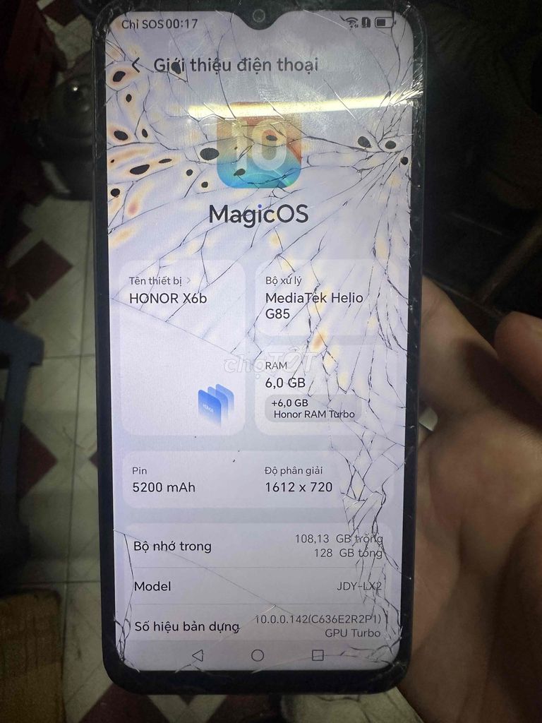 Honor X6b 6GB/128GB Xanh. Mua bán Điện thoại tại Quận 4 Tp Hồ Chí Minh được đăng bởi ĐĂNG hình 1