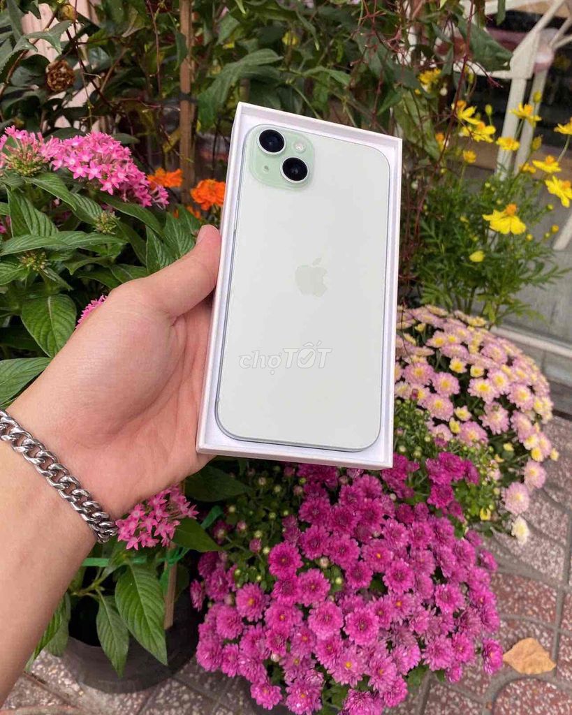 iPhone 15 128GB Xanh lá VN có sim. Mua bán Điện thoại tại Quận 3 Tp Hồ Chí Minh được đăng bởi Nam Á Mobile hình 1
