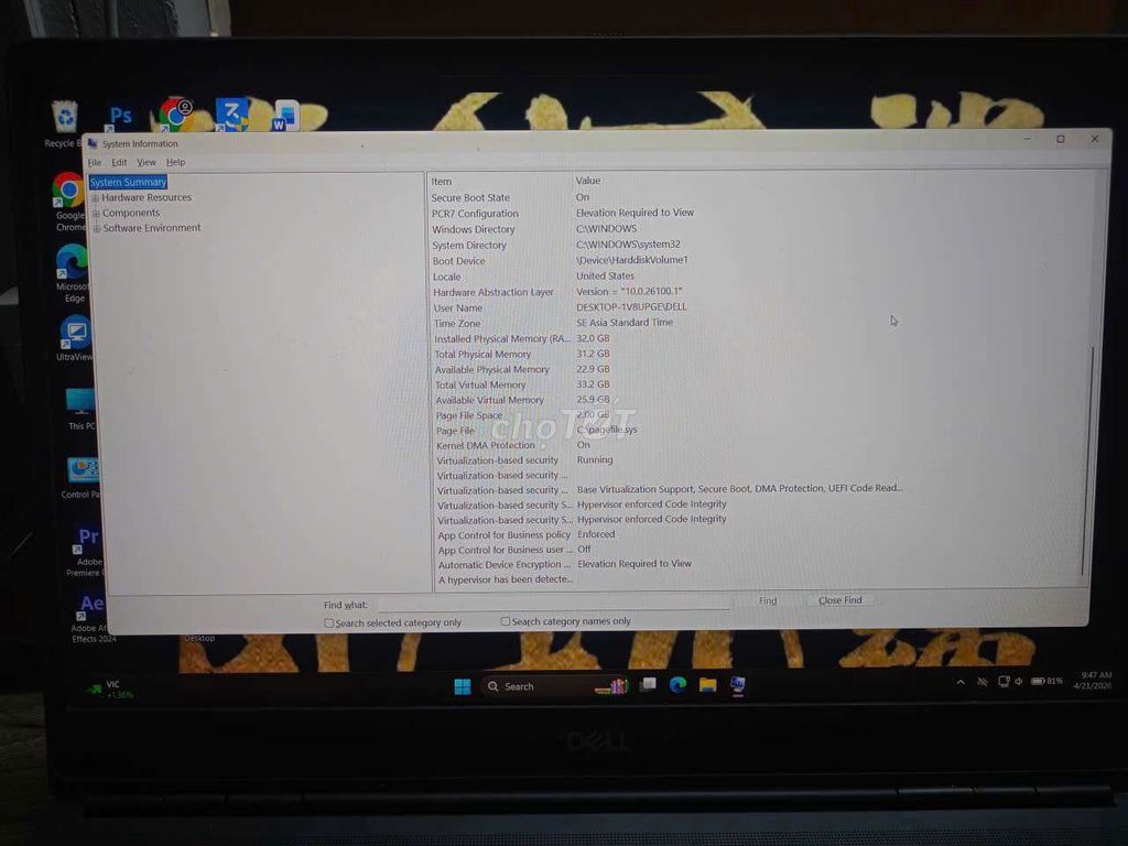 Dell Precision 7560 i7-11850H 32GB. Mua bán Laptop tại Quận 5 Tp Hồ Chí Minh được đăng bởi Trần Anh Kim hình 1