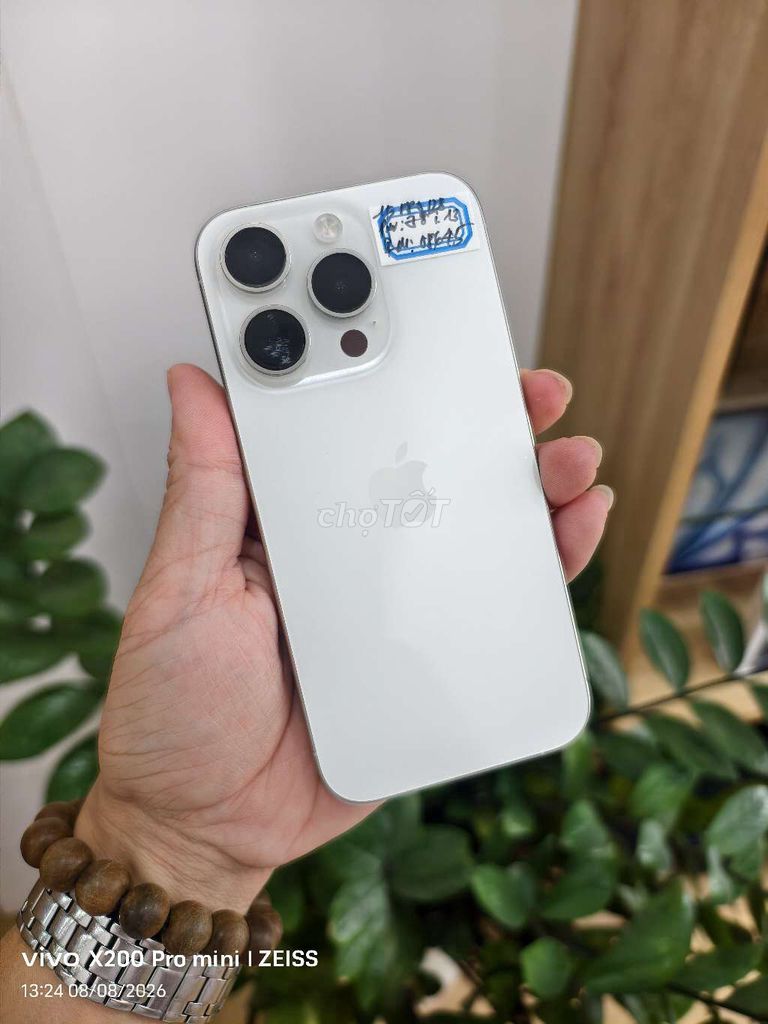 Apple iPhone 15 Pro 128GB Trắng Full zin. Mua bán Điện thoại tại Quận Hải Châu Đà Nẵng được đăng bởi Cửa Hàng LanDoApple hình 1
