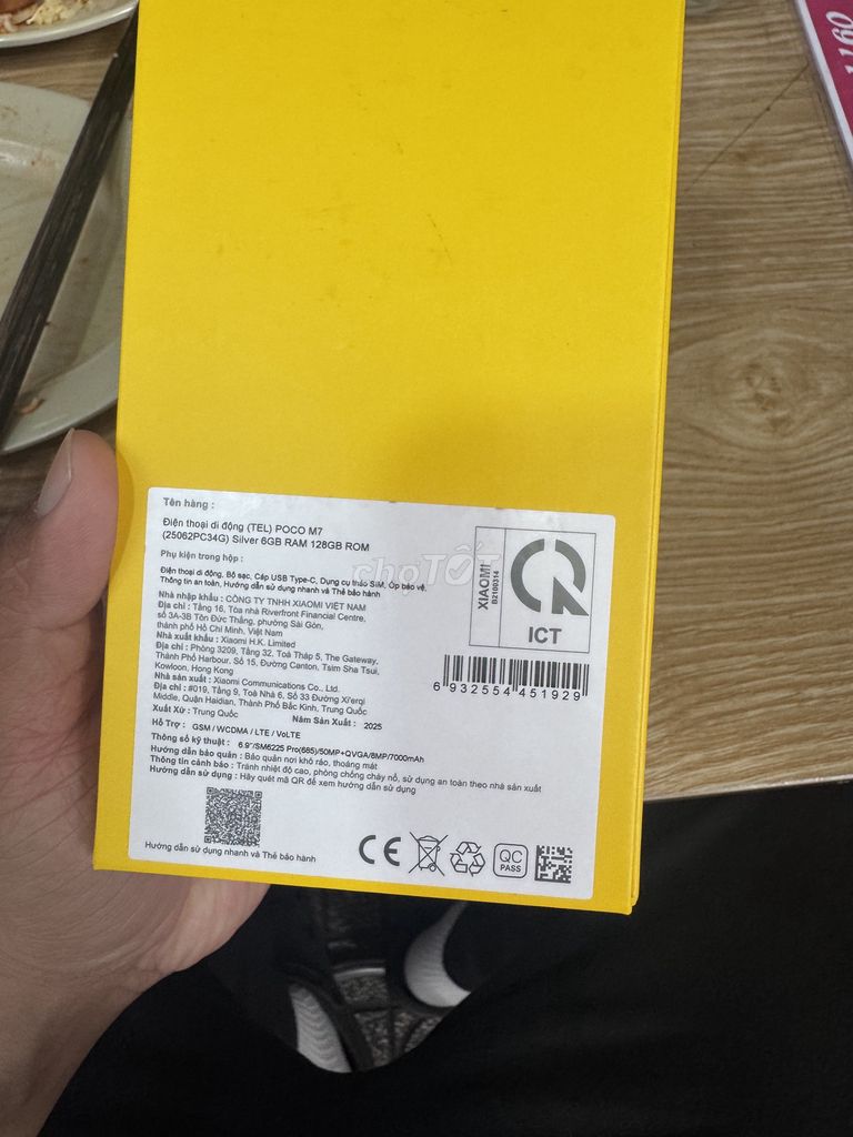 POCO M7 128GB Bạc. Mua bán Điện thoại tại Quận Gò Vấp Tp Hồ Chí Minh được đăng bởi Tên chưa cung cấp hình 1