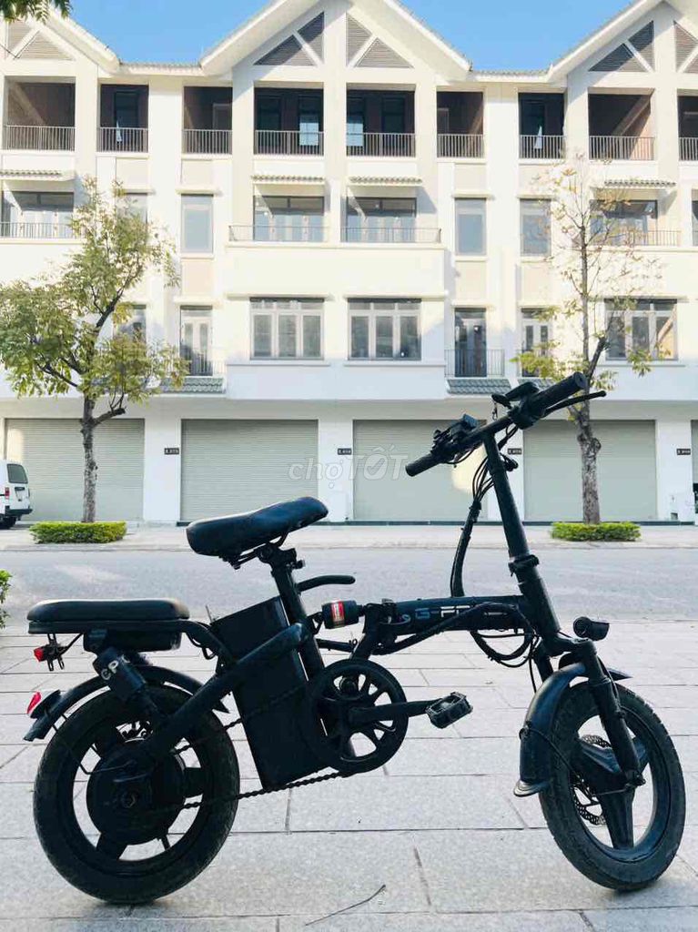 Xe đạp điện gấp màu Đen. Mua bán Xe điện tại Quận Nam Từ Liêm Hà Nội được đăng bởi Bùi Anh Dũng hình 6
