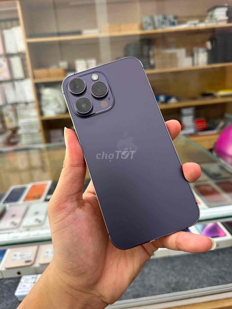 Apple iPhone 14 Pro Max 128GB Tím, Trắng. Mua bán Điện thoại tại Thành phố Vũng Tàu Bà Rịa - Vũng Tàu được đăng bởi ngọc Thảo  hình 1
