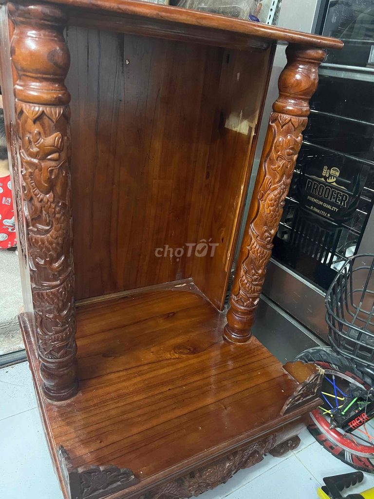 Bàn thờ ông địa Gỗ Nâu Mới đẹp. Mua bán Nội thất, đồ gia dụng khác tại Thành phố Thủ Đức Tp Hồ Chí Minh được đăng bởi Vy hình 1