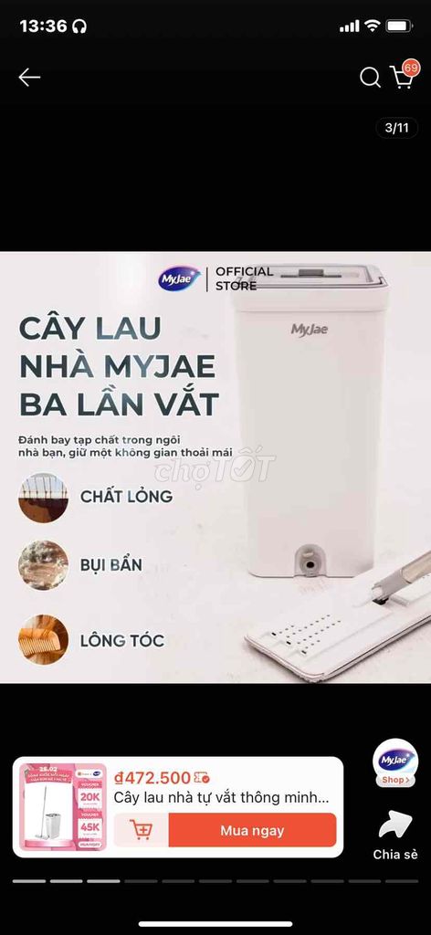 Mua dư chưa sử dụng cần thanh lý