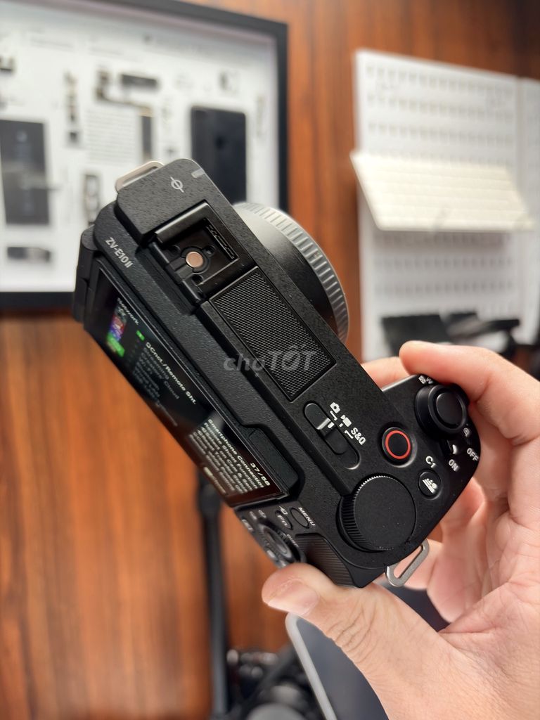 Máy ảnh Sony ZV-E10 Mark ii 99,9% Đen Như mới. Mua bán Máy ảnh, Máy quay tại Quận Bình Tân Tp Hồ Chí Minh được đăng bởi Minh Sơn Apple hình 1