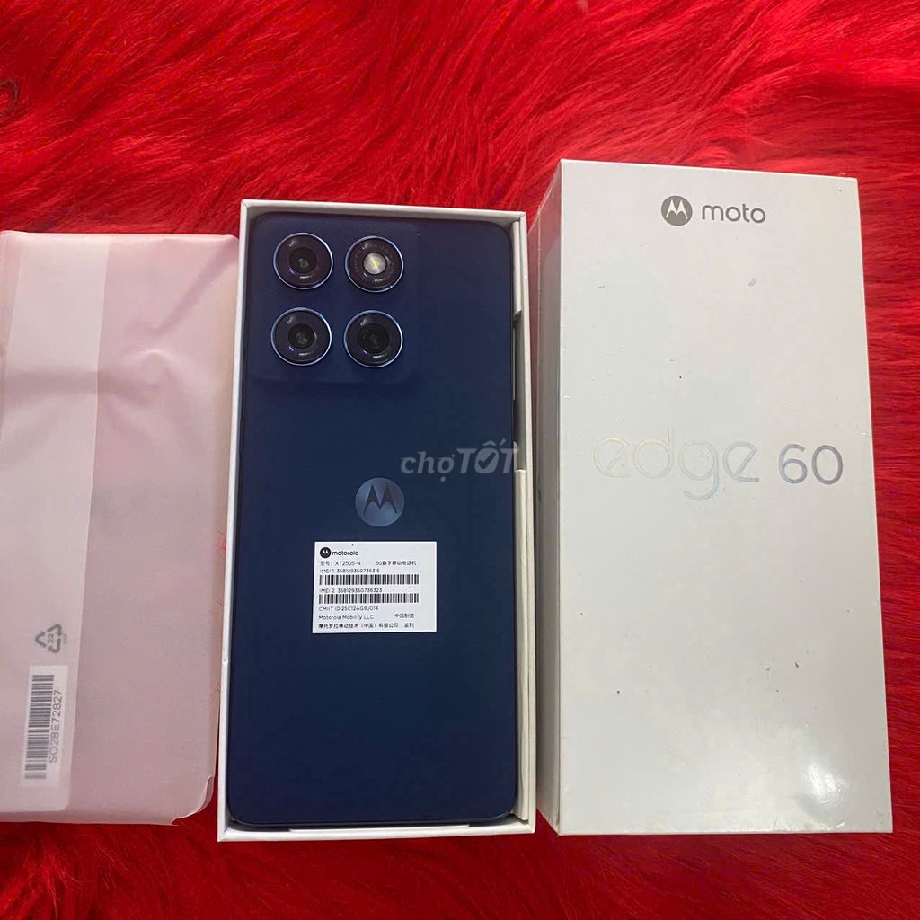 Motorola Edge 60 5G 12GB/256GB NEW FULLBOX. Mua bán Điện thoại tại Quận Tân Bình Tp Hồ Chí Minh được đăng bởi LUCKY PHONE VN hình 1