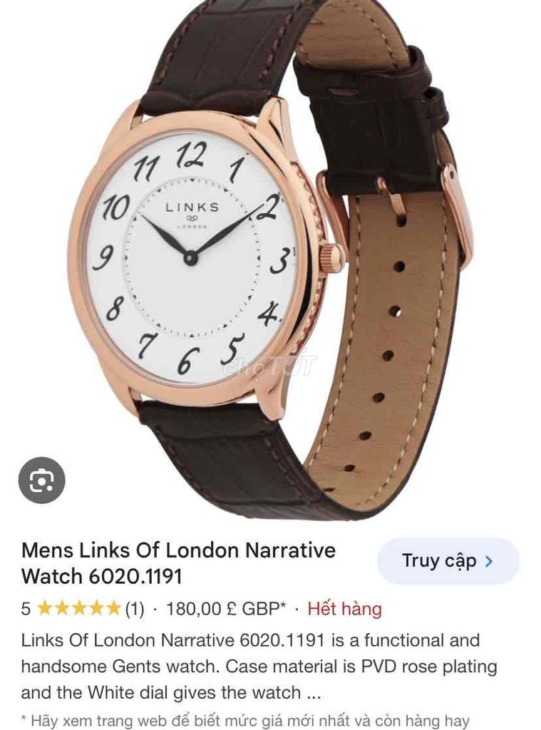 Đồng hồ nữ Links Of London chính hãng Anh
