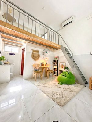 Phòng trọ có gác sẵn nội thất giá rẻ ở Hoàng Bật Đạt, P15, Tân Bình.