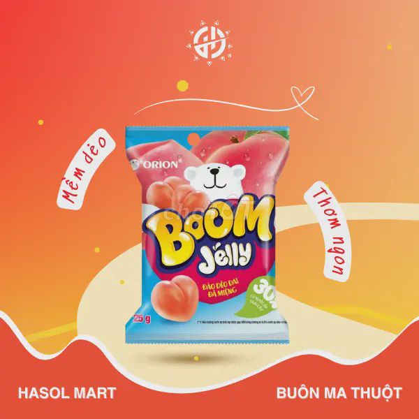 Kẹo dẻo Orion vị Đào. Mua bán Đồ ăn, thực phẩm và các loại khác tại Quận 1 Tp Hồ Chí Minh được đăng bởi Tran Thi Hoang Yen (PTCD TN) hình 1