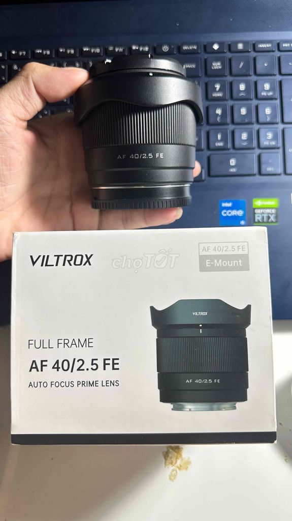 Ống kính Viltrox AF 40/2.5 FE Đen. Mua bán Máy ảnh, Máy quay tại Quận Tân Phú Tp Hồ Chí Minh được đăng bởi Đồ cũ shop hình 1