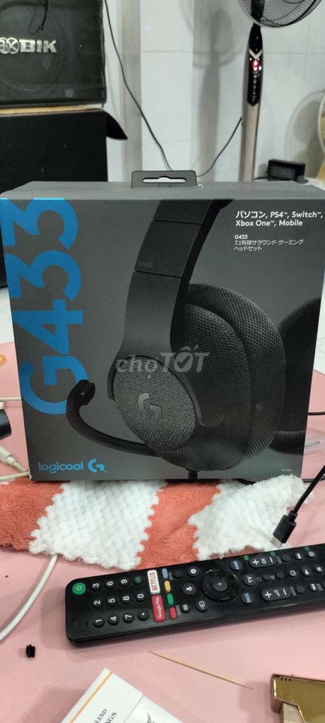 Tay nghe game ming Logitech G433. Mua bán Tivi, Âm thanh tại Quận Ninh Kiều Cần Thơ được đăng bởi Văn Lâm hình 1