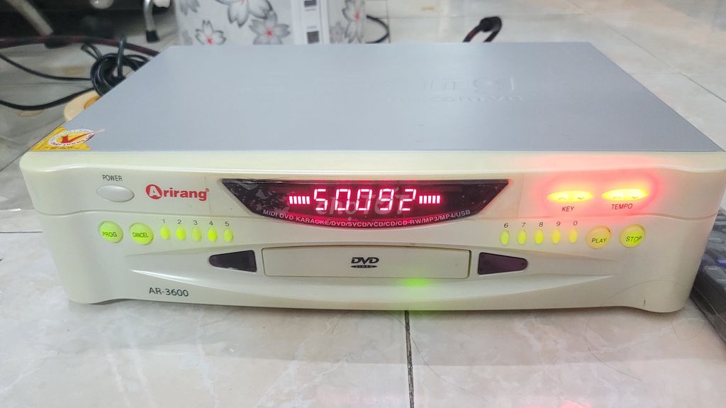 Đầu đĩa DVD Karaoke Arirang 3600 (Có ngỏ HDMI). Mua bán Tivi, Âm thanh tại Quận Tân Phú Tp Hồ Chí Minh được đăng bởi Trường hình 1