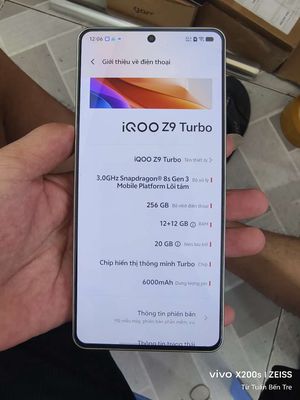 Vivo Iqoo Z9tb 8s gen 3 có 5G pin 6000🔋. Mua bán Điện thoại tại Huyện Châu Thành Bến Tre được đăng bởi Từ Tuấn Bến Tre