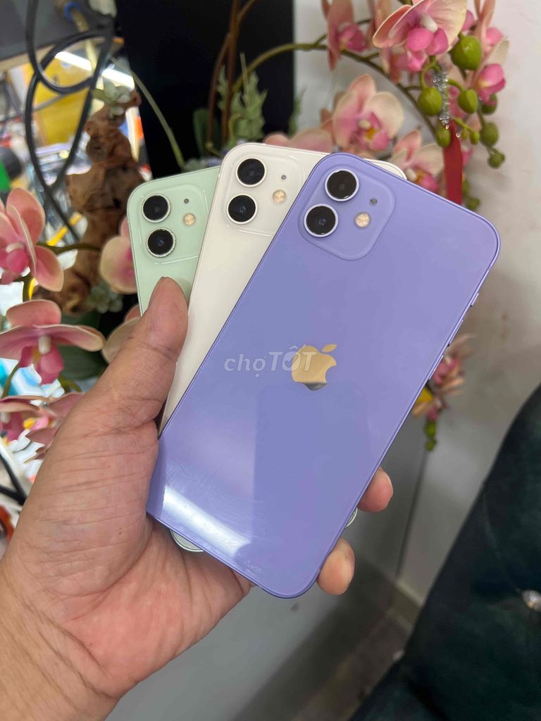 Apple iPhone 12 128GB Tím 2 sim vật lý. Mua bán Điện thoại tại Thành phố Buôn Ma Thuột Đắk Lắk được đăng bởi Tèo Điện Thoại  hình 1
