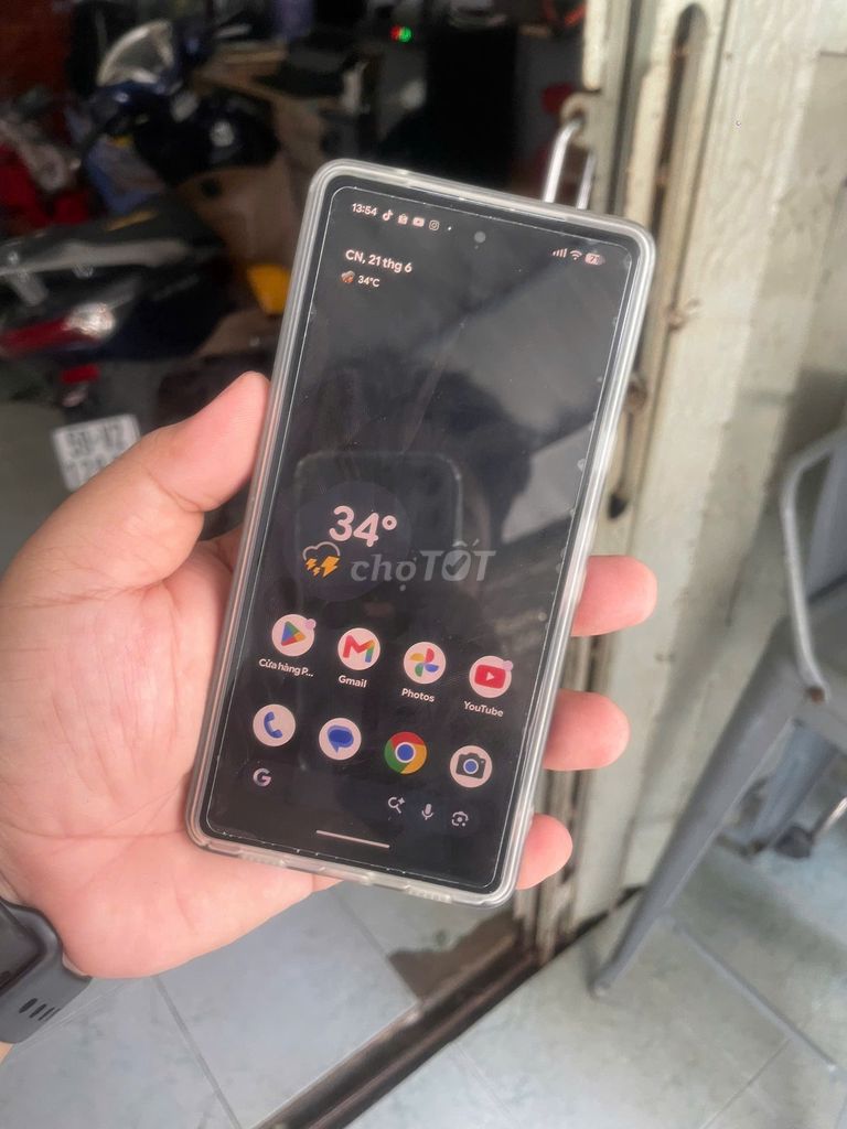 Google Pixel 7a Trắng Đã thay pin GL. Mua bán Điện thoại tại Quận Gò Vấp Tp Hồ Chí Minh được đăng bởi Jun hình 1