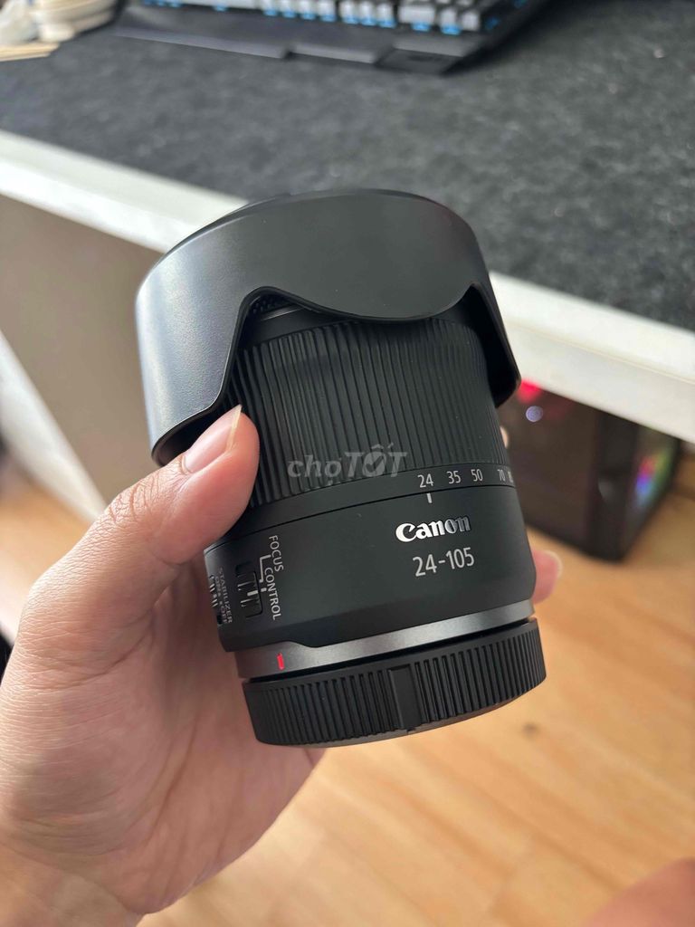 Ống kính Canon RF 24-105mm F4-7.1 IS STM. Mua bán Máy ảnh, Máy quay tại Quận Hải Châu Đà Nẵng được đăng bởi Phạm Bá Minh Tấn hình 1