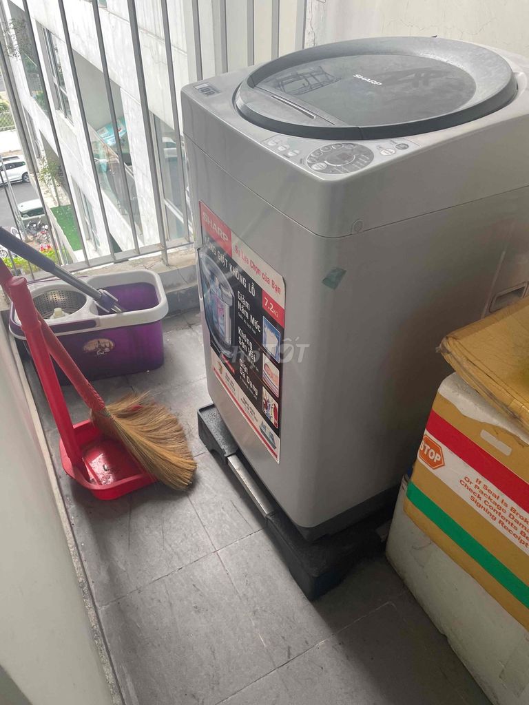 Máy giặt Sharp 7.2kg Xám đã sử dụng. Mua bán Máy giặt tại Thành phố Hạ Long Quảng Ninh được đăng bởi Thanh hình 1