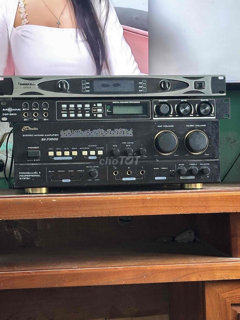 Vang số Audio Gazlel DSP-9800 Đen. Mua bán Tivi, Âm thanh tại Huyện Thái Thụy Thái Bình được đăng bởi bùi hiếu hình 1