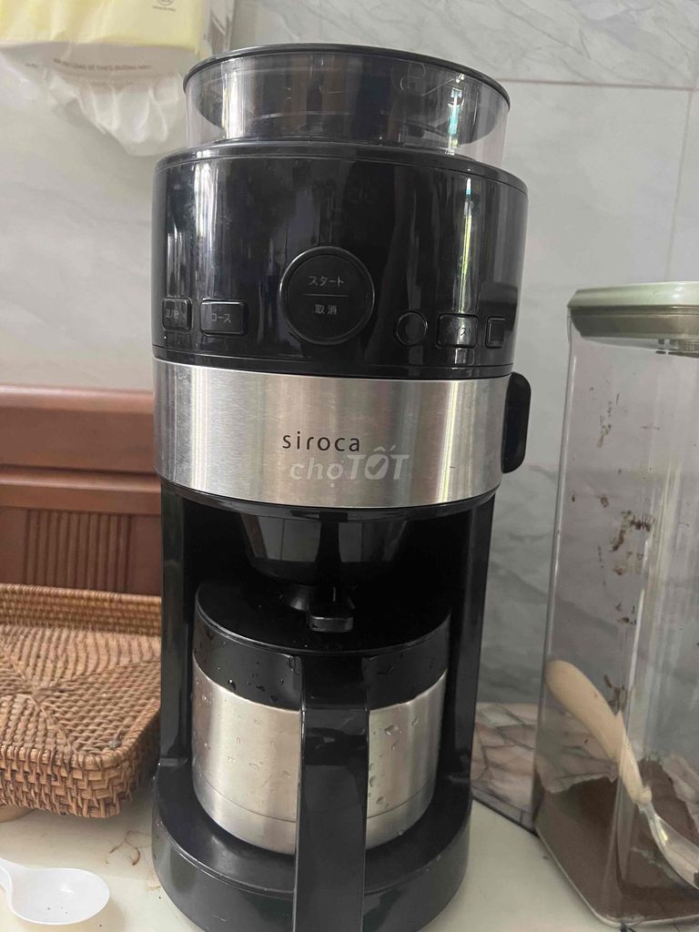 Máy pha cà phê Siroca Nhật Bản 110V Đen. Mua bán Bếp, lò, đồ điện nhà bếp tại Quận Tân Bình Tp Hồ Chí Minh được đăng bởi tung vu hình 1