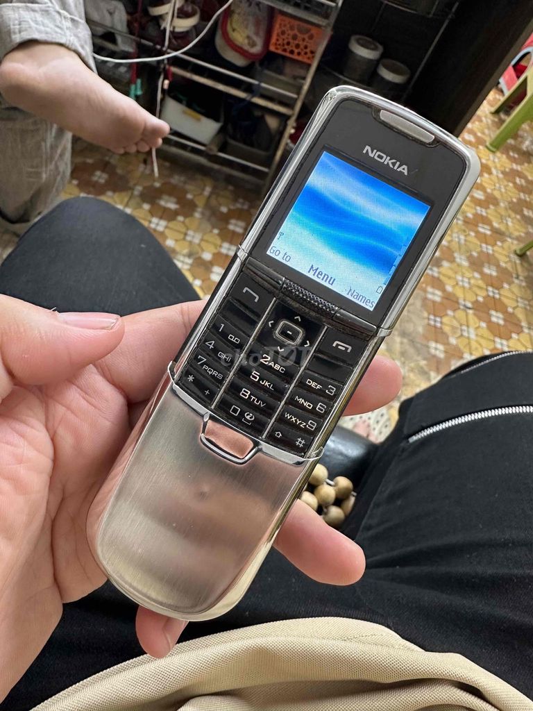 Nokia 8800 Bạc Thép không gỉ Chất. Mua bán Điện thoại tại Quận Thanh Xuân Hà Nội được đăng bởi Hoàng Huy Đỗ hình 1