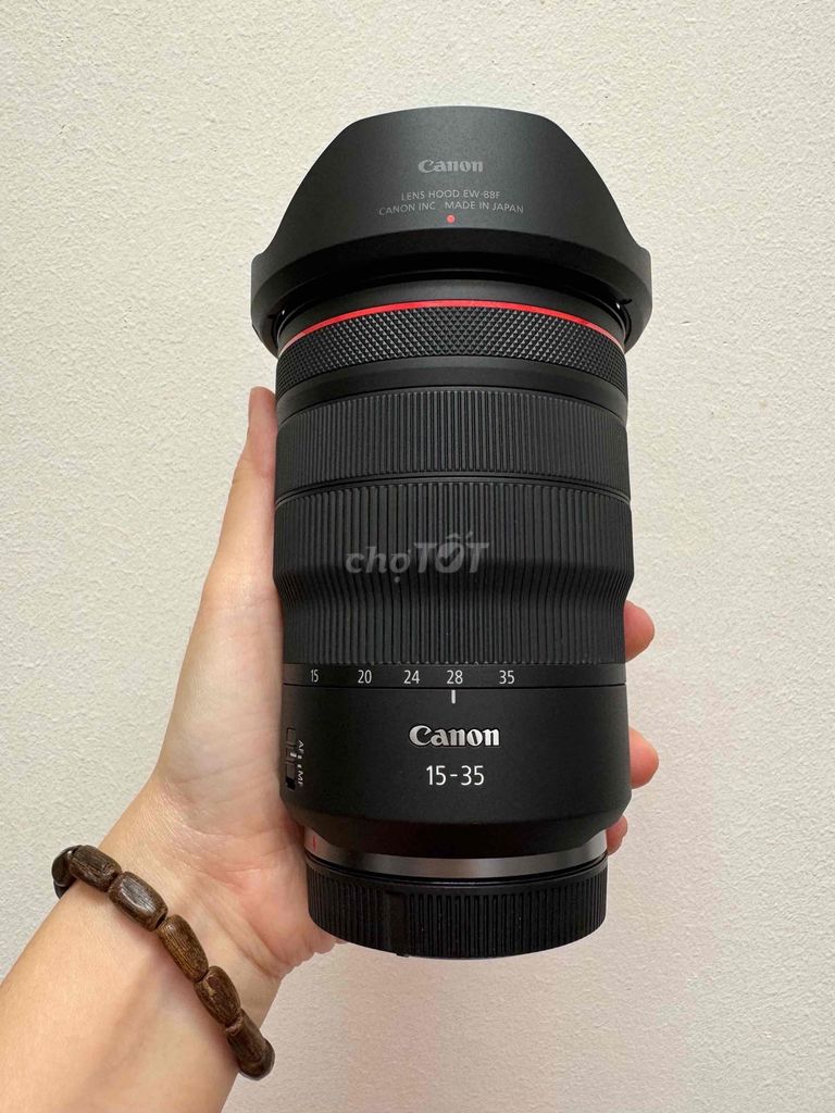 Canon RF 15-35mm F2.8 L IS USM mới 99% xách US.