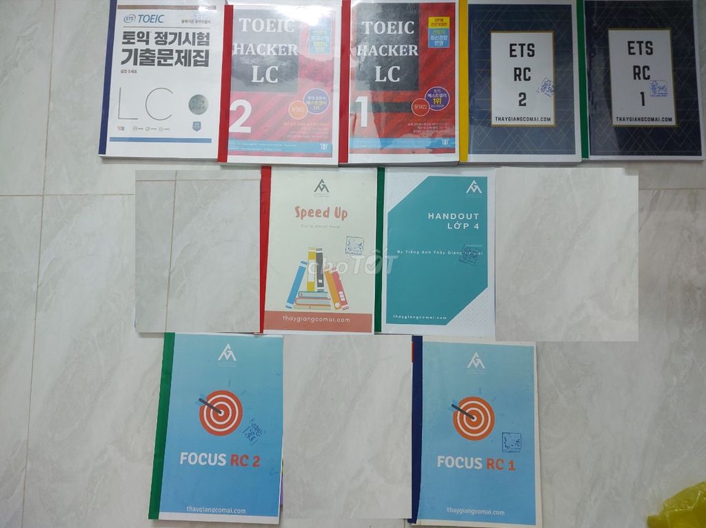 PASS SÁCH KẾ TOÁN KINH TẾ, TOEIC
