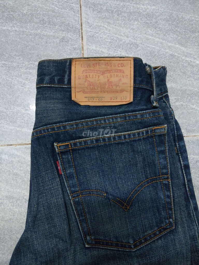 Quần jeans Levis 517 Selvedge HypeVin00sUS size 29 128492561