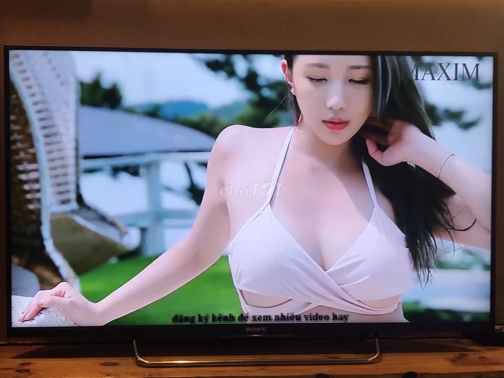 0866141610 - ANDROID TIVI SONY BRAVIA 43W800C MỚI 99% CÓ DVB T2