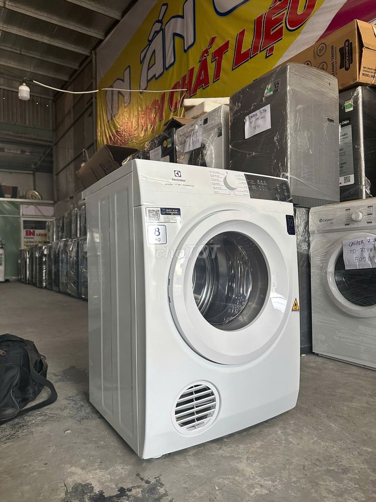 Máy sấy thông hơi Electrolux 8 kg EDV804H3WC. Mua bán Máy giặt tại Quận Gò Vấp Tp Hồ Chí Minh được đăng bởi Điện Máy Giá Kho Miền Nam hình 5