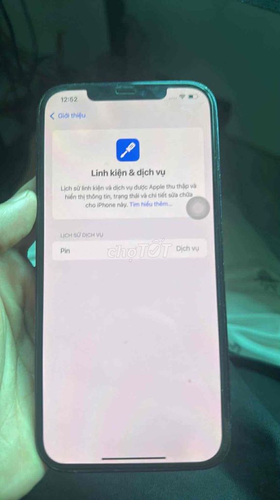 Apple iPhone 12 Pro Max 128GB Xanh. Mua bán Điện thoại tại Quận Bắc Từ Liêm Hà Nội được đăng bởi Pham Anh Quân hình 1