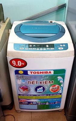 Máy giặt toshiba inverter 9kg zin bảo hành 3 tháng