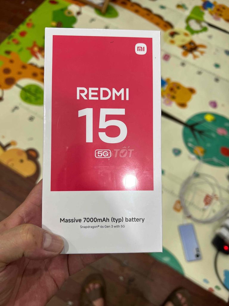 Xiaomi Redmi 15-5G, bản 8/256, New seal. Mua bán Điện thoại tại Quận Hoàng Mai Hà Nội được đăng bởi Nguyennoi hình 1