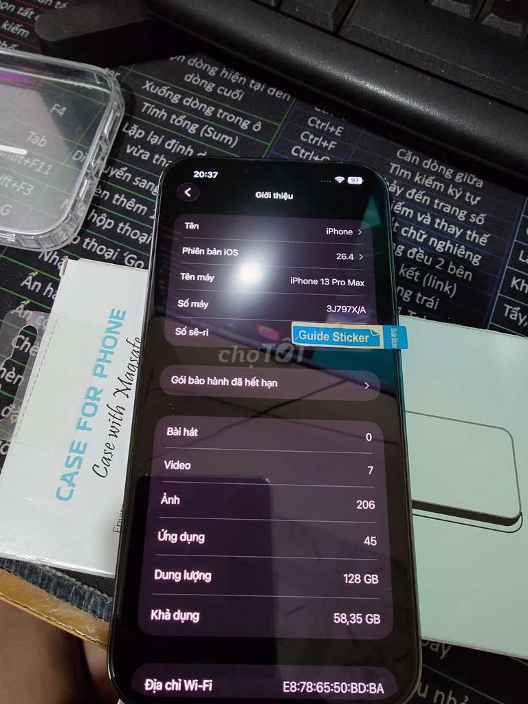 Apple iPhone 13 Pro Max 128GB Xanh. Mua bán Điện thoại tại Thị xã Bến Cát Bình Dương được đăng bởi văn tuấn hình 1