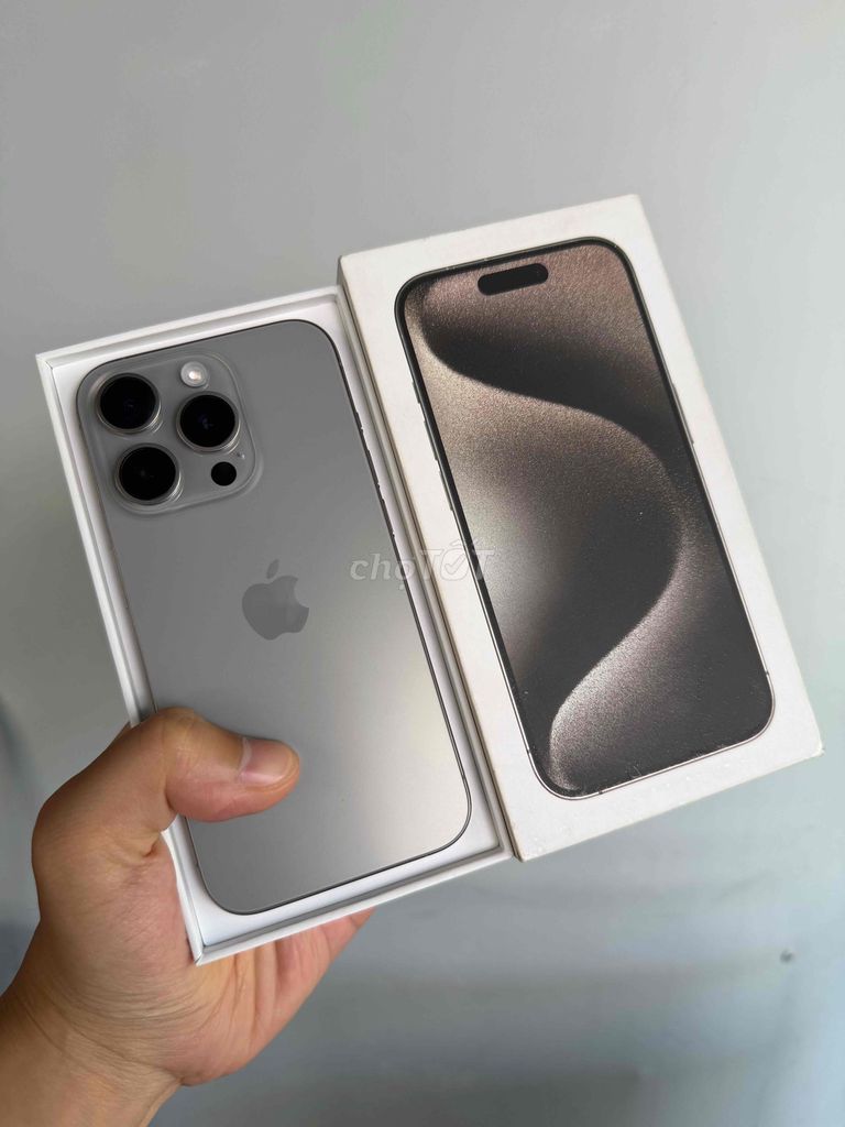 Apple iPhone 15 Pro 256GB Natural Zin ốc. Mua bán Điện thoại tại Quận Tân Phú Tp Hồ Chí Minh được đăng bởi NguyenMobile hình 1