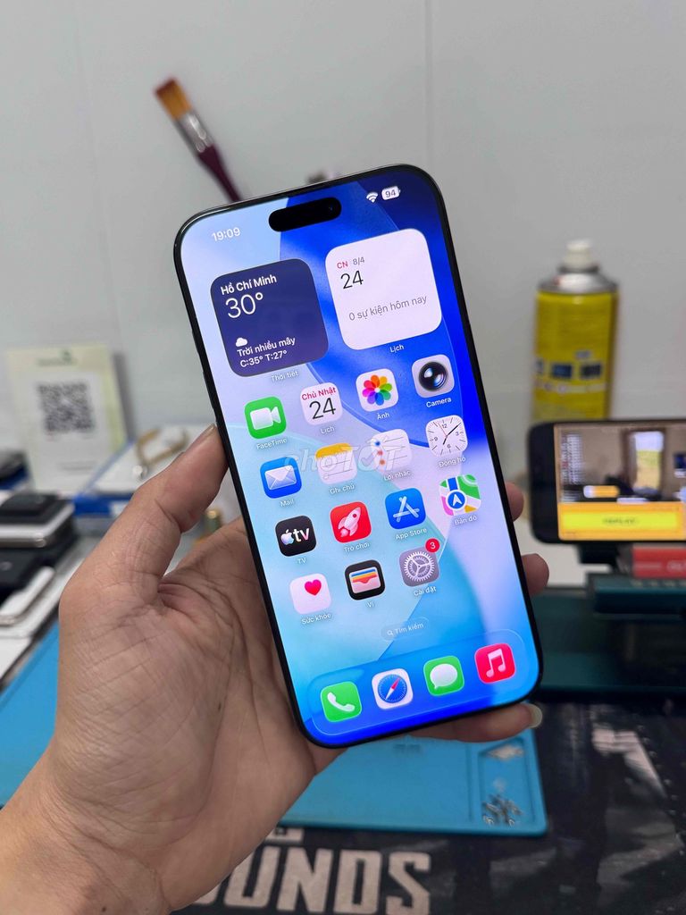 iPhone 16 Pro Max 1TB Qte Mỹ đẹp 98%. Mua bán Điện thoại tại Quận Ninh Kiều Cần Thơ được đăng bởi Âu IPhone hình 1