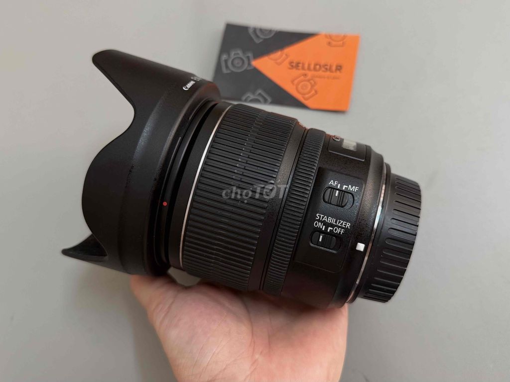 Canon 15-85 F3.5-5.6 IS USM - đa dụng đẹp như mới. Mua bán Máy ảnh, Máy quay tại Quận 1 Tp Hồ Chí Minh được đăng bởi Gia Lộc hình 4