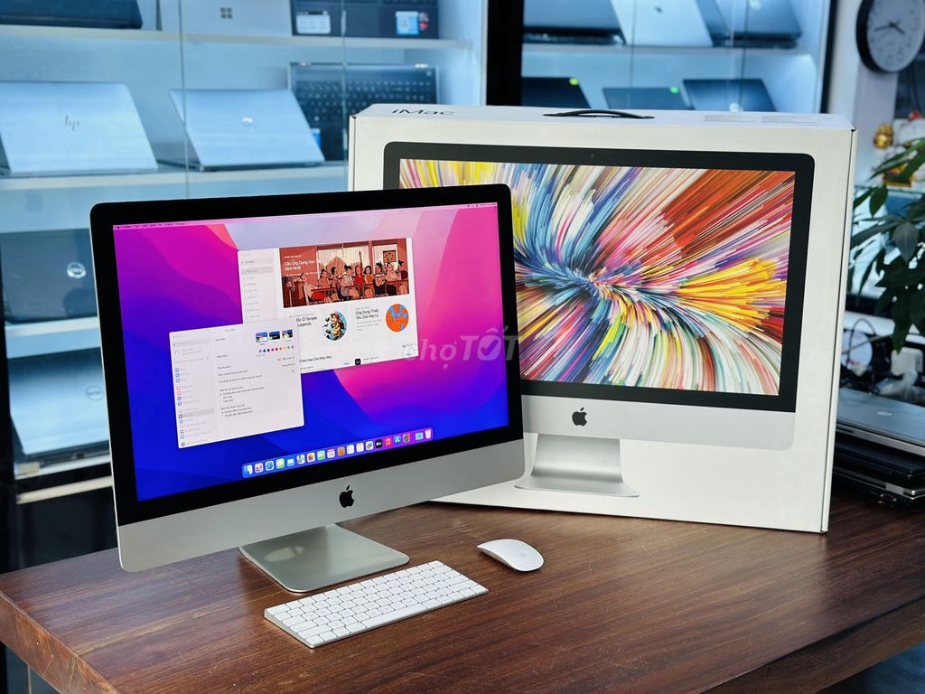 iMac 27'' 5K 2020 i5-32G-256G Vga 4G full box 99%