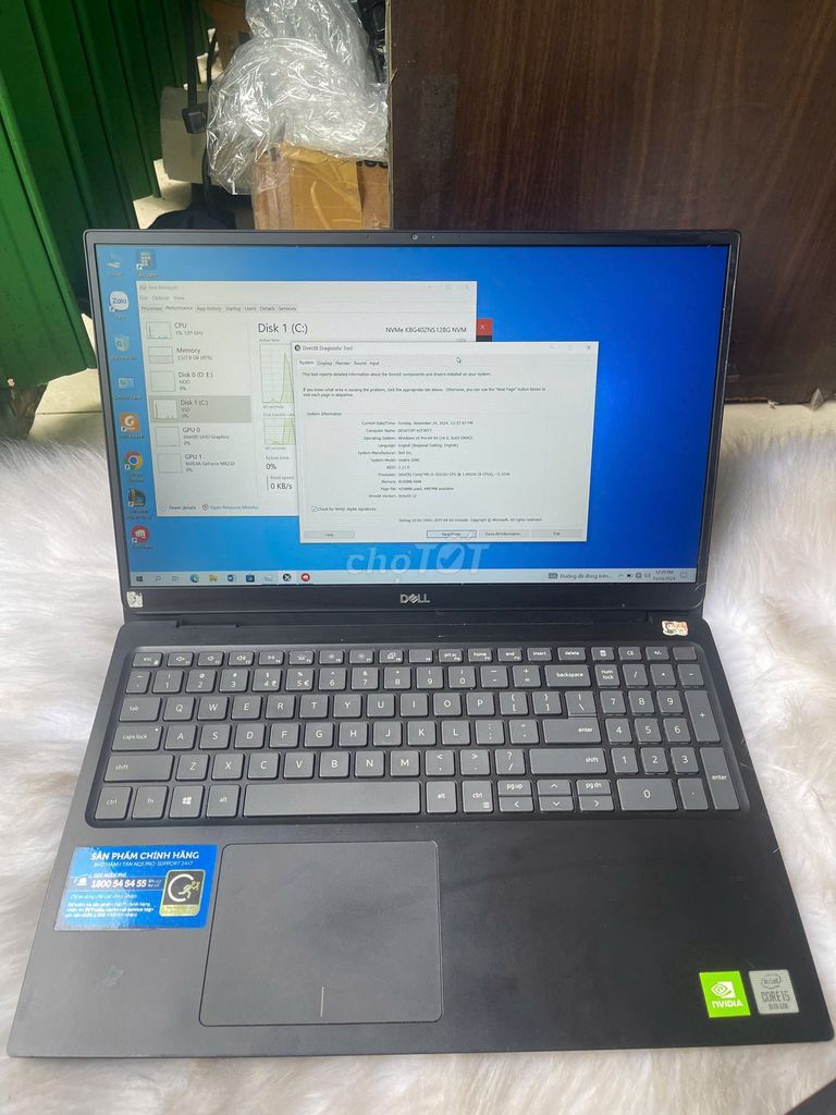 DELL VOSTR***10U/ 8GB/ MX230/ 1TB HDD