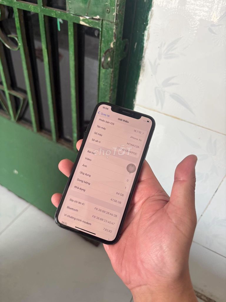 Apple iPhone XS 64GB Đã qua sử dụng. Mua bán Điện thoại tại Quận Bình Thạnh Tp Hồ Chí Minh được đăng bởi Hội Đồ Điện Tử hình 1