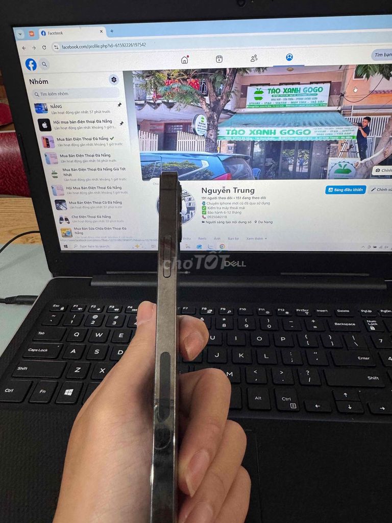 Apple iPhone 12 Pro 256GB Xám Đã sử dụng. Mua bán Điện thoại tại Quận Ngũ Hành Sơn Đà Nẵng được đăng bởi Nguyễn Hữu Trung hình 1